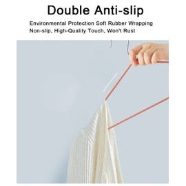 Wire Hangers 20pack Durable Coat Hangers Strong Heavy Duty Stainless Steel Metal Hangers Ultra Thin Space Saving Clothes Hangers Fit for Shirt Dress Jacket, Overcoat，Suit Hangers Clothing