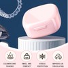 Thoquene Pack of 2 Braces Box with Sieve, Denture Box