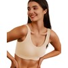 Ubras Seamless Bras for Women Full Coverage Wireless Bralette Widen