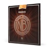 D'Addario NB1152 cuerdas de guitarra acústica de bronce de níquel,