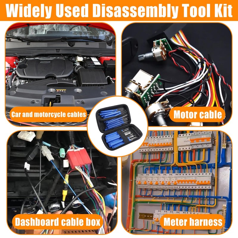 30 Piece Pin Tool Car Set with Box, Terminal Removal