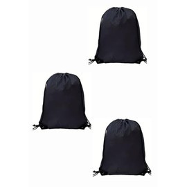 ANZEE Drawstring Bags PE Gym Bag for Kids Adults Pull Rope Fitness Bag String Ideal for School, Travel, Swimming, Instructor bag Beach, Holidays, Shopping, Yoga and Various Activities (PACK OF 4)