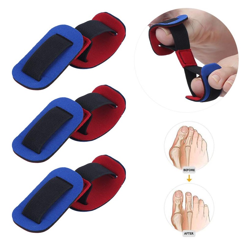 Auto Big Toe Orthosis Pack of 3 Bunion Elastic Band