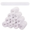 Toulite 10 Pcs Cotton Bra Liners 3 Layer Rectangle Under Bra Pads Sweat Liners for Women Sweating Supplies(Medium,White)