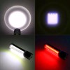 LJK Linterna Cob Luz Led Mini Recargable Zoom Bolsillo 2000