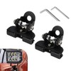 Qurbuns 2 PCS LED Light Bar Mounting Brackets, Wide-Angle Adjustable