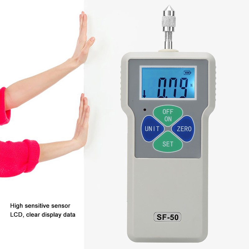 SF-50 Portable Push and Pull Tester Meter Digital Force Gauge