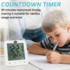 BXF SPORTS Digital Shower Clock Waterproof,Bathroom Extra Large LCD Screen