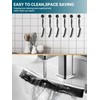 Hmseng Gap Cleaning Brush, Pack of 3 Hard Bristles Corner