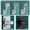 DASITON Handheld Shower Head Holder Wall Mount,Bathroom Adjustable Strong Adhesive