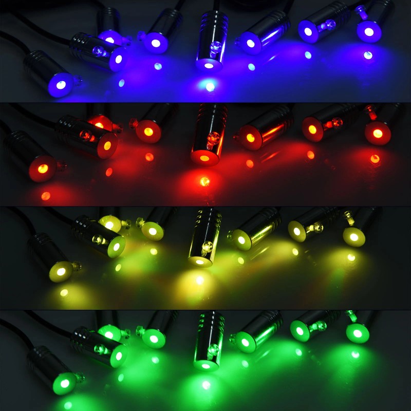 MICTUNING 10M Car RGB LED Strip Lights - 6 in