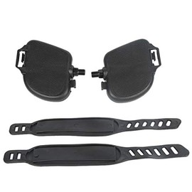 jingfei 1Pair Exercise Bike Pedal Widened Bicycle Pedal with Pedal Exercise Bike Stationary Home