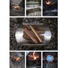 CAMPINGMOON Solo Grill A4 Type Stainless Steel Campfire Stand SOLO-A4