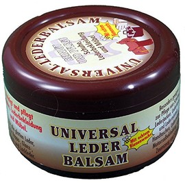 Universal Leather Balm 250 ml Cleans and Cares for Leather Clothing, Shoes, Leather and Wood Furniture with Real Beeswax