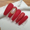 no.4 Matte Red - Oval / no.4 무광 레드 -