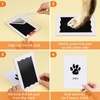 Nabance Paw Print Kit, Dog Paw Print Kit, 8 Inkless