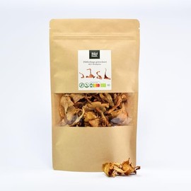 Organic Chanterelles Dried | The Bio Foods | From Controlled Wild Collection (100 g)