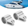 2Pcs Marine Jaw Slide Stainless Steel Bimini Top Boat Hardware