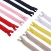youyiful Zipper Zipper Colorful Handmade 6 Colors 1 Each Set