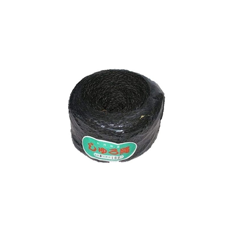 Joshua Roth Bonsai Twine, Palm Black - 328 Ft Coil