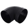 Moovul 75mm/3" Air Diesel Heater Duct,90° Parking Heater Pipe Connector,