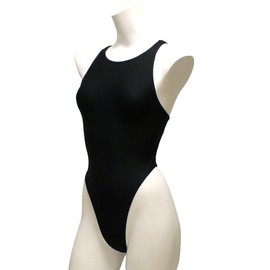 354158 Japanese Black Leotard Rhythmic Leotard Gymnastics Leotard Competitive Leotard 2 Way (L)