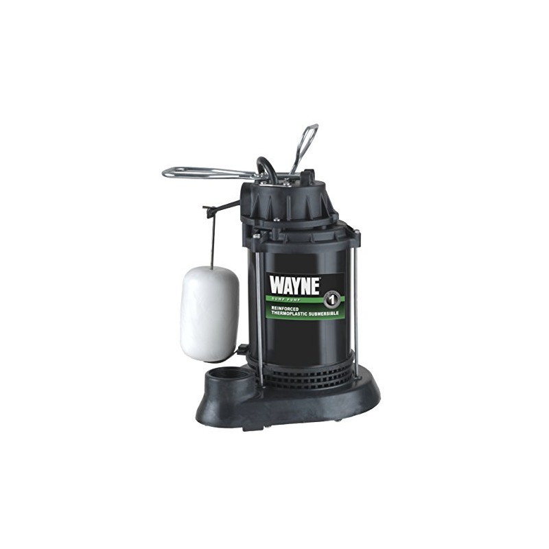 WAYNE SPF33-1/3 HP Epoxy Coated Steel and Thermoplastic Submersible Sump
