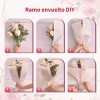 40 Hoja Papel Celofán Coreano Para Ramos Y Arreglos Florales