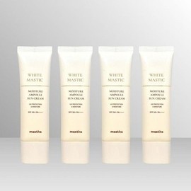 Mastina White Mastic Moisture Ampoule Sun Cream 50ml 4pcs / iuy (51088890A) Basic / 매스티나 화이트 매스틱 모이스처 앰플 선크림 50ml 4개 / iuy (51088890A) 기본