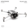 WRAPGRADE for DJI Mini 3 Accent Color Skin Sticker (Titanium)
