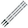 5888 Black Fine Ceramic Rollerball Refills (3 Pack)