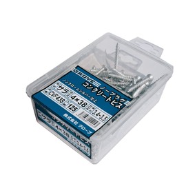Grove CVF438 Concrete Screws, 125 Pieces, Diameter 0.16 x 1.5 inches (4.0 x 38 mm)