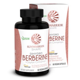 Sunwarrior Berberine Supplement 60 ct Bottle (30 SRV)