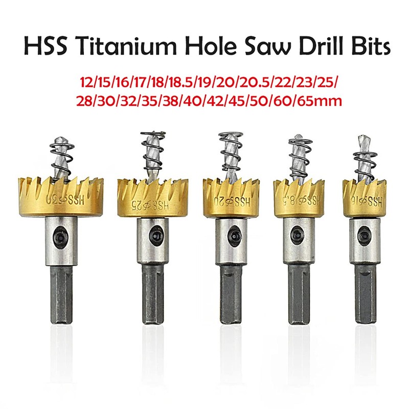 SagaSave Carbide Teeth High Speed Drill Bit Hole Cutter Heavy