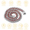 Halukakah Diamond Cuban Link Gold Chain for Men Iced Out,13MM