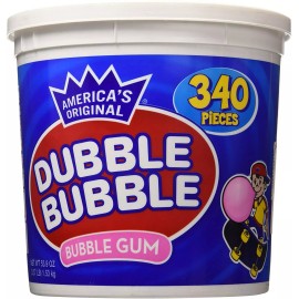 Dubble Bubble Gum, 53.9 Ounce - 340 Count Bucket