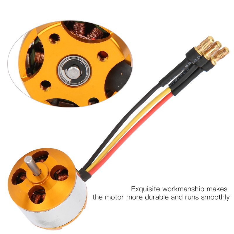 Professional A2212 Outrunner Brushless Motor High Power Motor Parts for