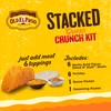 Old El Paso Stacked Queso Crunch Taco Kit, 6 Ct,