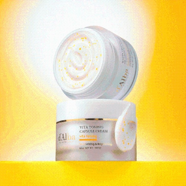 Dalba Vita Toning Capsule Cream 55g+55g (Single) / 달바 비타