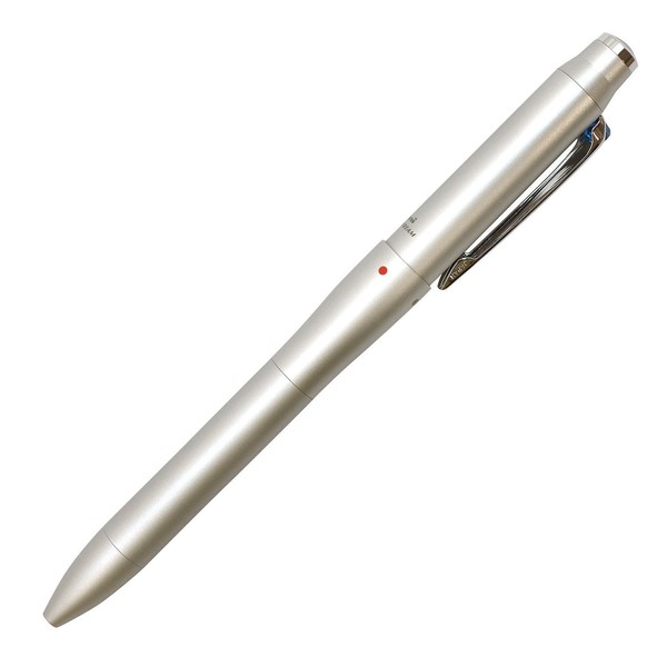 三菱鉛筆 Mitsubishi Pencil MSXE450000726 Jetstream Prime Multi-Functional Pen, 3&1, 0.7, Silver