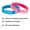 Gender Reveal Bracelets, Includes Team Boy Wristbands and Team Girl