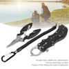 Fishing Plier Multipurpose Portable Fishing Pliers Fish Grips with Lanyard
