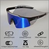 DACHS Unisex Photochromatic Sunglasses - Ultralight UV400 Photochromic Cycling Glasses