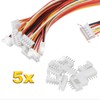 VUNIVERSUM 5x Sets Premium 5-Pin 2.0 PH 2.0 mm Mini