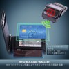 MaRowsm Men's Slim Wallet Card Holder Money Clip, carbon black