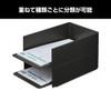 King Jim STA020-DG Desk Tray Starda Stacking Tray, Dark Gray