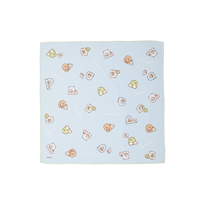 San-X CH43604 Sumikko Gurashi Lunch Napkin, Blue