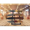 Black Knife Display Stand Rack Holder Organizer For 4 Medium