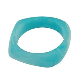 Caiyao Colorful Acrylic Resin Bangle Bracelet Wristbands Tortoiseshell Acetate Plate Cuff Bracelet Vintage Wide Irregular Geometric Plastic Bracelet for Women Teen Jewelry-blue
