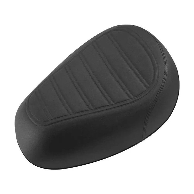 Wide Bike Seat for Comfortable Riding – Breathable Spring Saddle